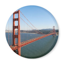 Golden Gate Bridge in San Francisco Magnet
