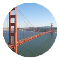 Golden Gate Bridge in San Francisco Sticker