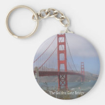Golden Gate Bridge Keychain
