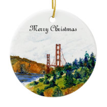 Golden Gate Bridge Ornament