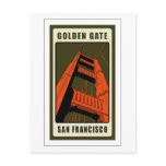Golden Gate Bridge Post Card