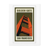Golden Gate Bridge Post Card