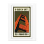 Golden Gate Bridge Post Card