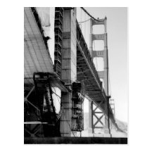 Golden Gate Bridge Postcard