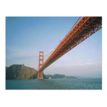 Golden Gate Bridge Postcard