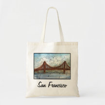 Golden Gate Bridge San Francisco Bag