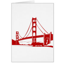 Golden Gate Bridge - San Francisco, CA Card