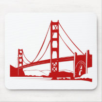 Golden Gate Bridge - San Francisco, CA Mouse Pad