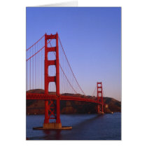 Golden Gate Bridge, San Francisco, California, 2 Card