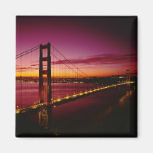 Golden Gate Bridge, San Francisco, California, 5 Fridge Magnet