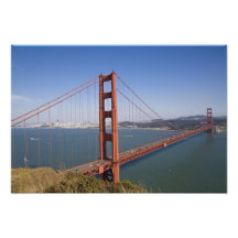 Golden Gate Bridge, San Francisco, California, 5 Photo Art