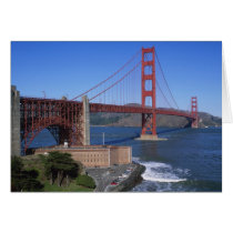 Golden Gate Bridge, San Francisco, California, 8 Greeting Card