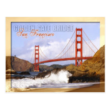 Golden Gate Bridge, San Francisco, California Post Cards