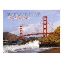 Golden Gate Bridge, San Francisco, California Post Cards