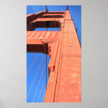 Golden gate bridge - San Francisco, la Californie Affiches
