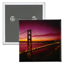 Golden gate bridge, San Francisco, la Californie,  Pin's Avec Agrafe