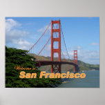 Golden Gate Bridge San Francisco Poster