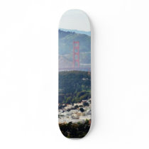 Golden Gate Bridge Seen From Twin Peaks Skate Board Deck
