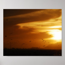 Golden Gate Bridge Sunset Print