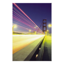 Golden Gate Bridge, traffic lights, San Photo