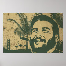 Golden Gate Che Guevara Posters