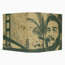 Golden Gate Che Guevara Vinyl Binders