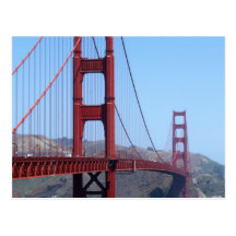 Golden Gate de San Francisco Cartes Postales