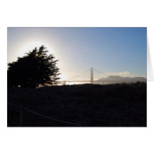 Golden Gate Greeting Card