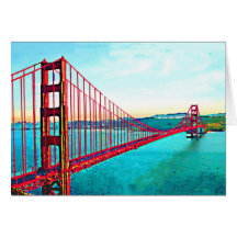 Golden Gate Grußkarten