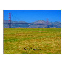 golden gate park post cards