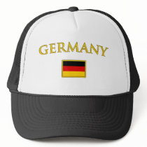Golden Germany Trucker Hats