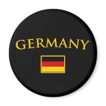 Golden Germany Fridge Magnets