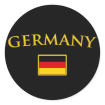 Golden Germany Stickers