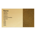 Golden Glitter Backgrounds Business Card