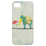 Golden Graceful Elephant iPhone Case iPhone 5 Cases