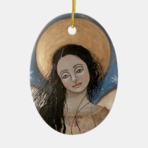 Golden Halo Christmas Tree Ornament