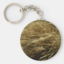 Golden Hay Keychains