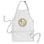 GOLDEN HORSE APRON