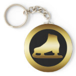 GOLDEN ICE SKATE keychains