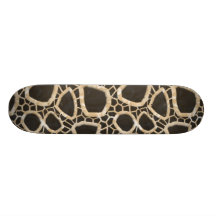 Golden Interwebs Custom Skate Board
