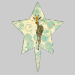 Golden Jade Giraffe Cake Pick cake picks