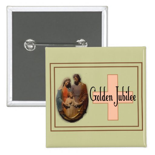 Golden Jubilee Gifts for Nuns Button