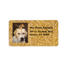 golden lab/chipmunk address labels