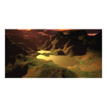 Golden Lake Customized Photo Card