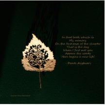 Golden Leaf Acrylic Cut Out