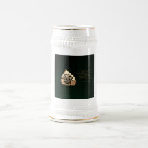 Golden Leaf Coffee Mug
