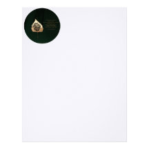 Golden Leaf Letterhead Design