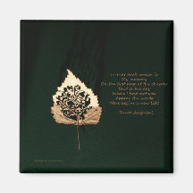 Golden Leaf Magnets