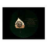 Golden Leaf Postcards