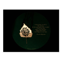 Golden Leaf Postcards